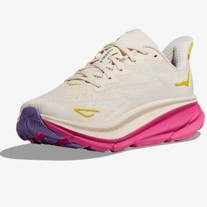 Hoka Clifton 9 eggnog/blanc de blanc Running Shoes